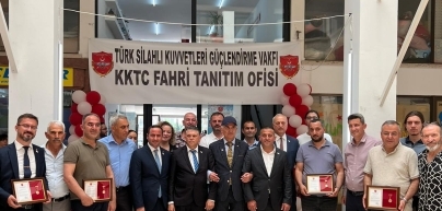 Türk Silahlı Kuvvetleri Güçlendirme Vakfı, KKTC Fahri Tanıtım Ofisi törenle açıldı