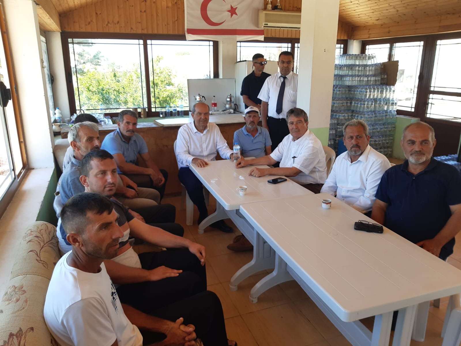 Üstel: Arazideki soğutma çalışmaları 300 kişilik bir ekiple devam ediyor