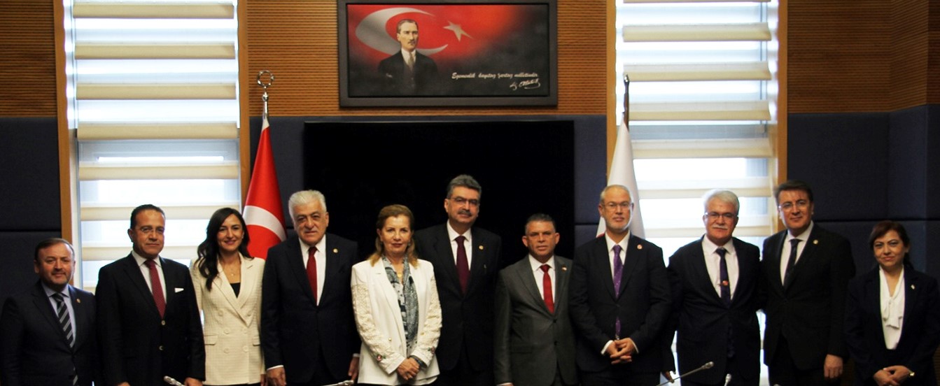 Dostluk Grubu Heyeti, TBMM’nin Türk Dünyası Dostluk Grubu Başkanları ile toplantı yaptı