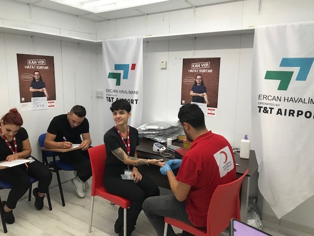 Thalassaemia hastaları yararına düzenlenen “Kan Bağışı Kampanyası”na yoğun ilgi oldu