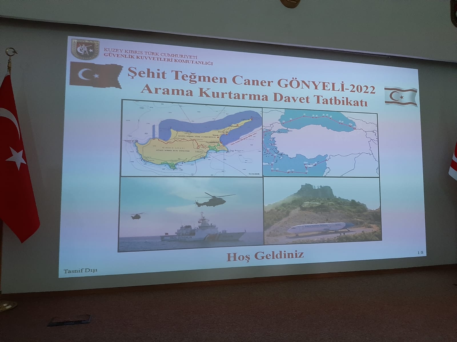 Şehit Teğmen Caner GÖNYELİ-2022 Arama Kurtarma Davet Tatbikatı başlıyor