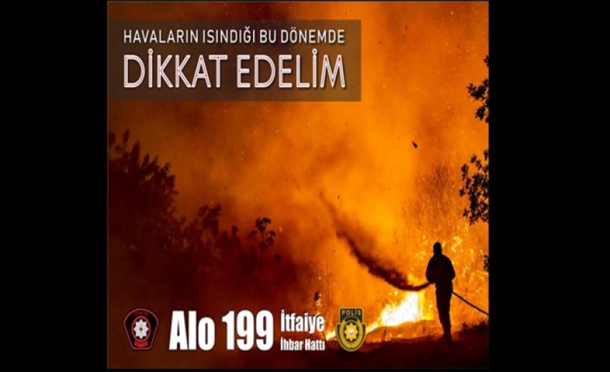 İtfaiye’den halka:Zamanında alınan tedbirler, felaketi önler