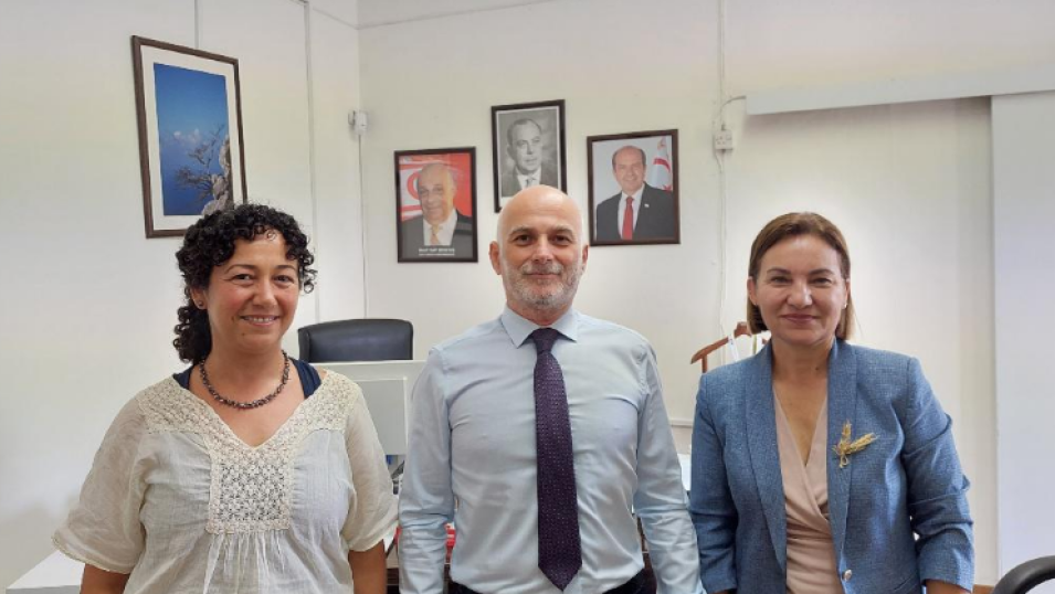 Kültür Dairesi Müdürü Şirin Zaimağaoğlu, TAK’ı ziyaret etti