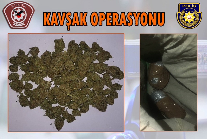 Kavşak operasyonu: 56 gram uyuşturucu ele geçirildi, 1 tutuklu