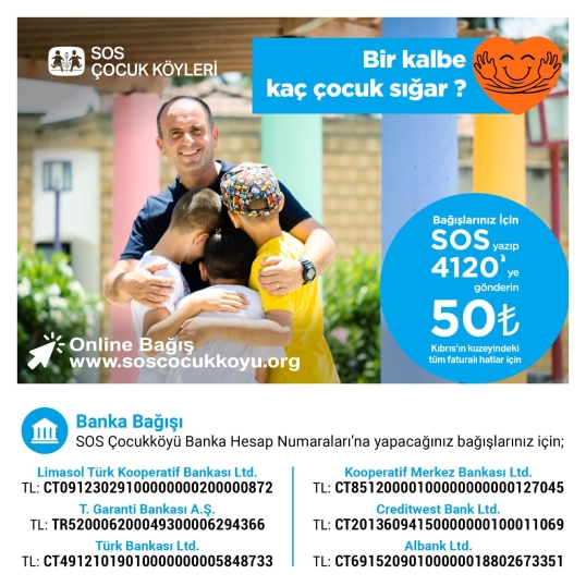SOS Çocukköyü Derneği’nden Kurban Bayramı dönemi için “Bir Kalbe Kaç Çocuk Sığar?” bağış kampanyası