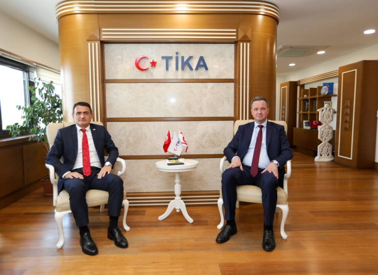 Tarım Bakanı Oğuz, Ankara’da TİKA Başkanı Kayalar ile görüştü