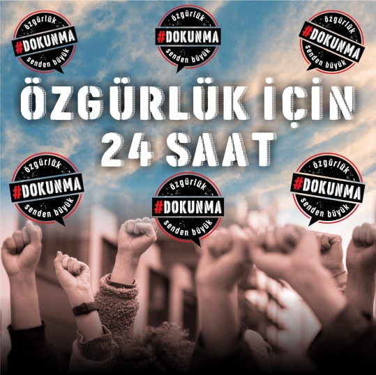 Gazetecilerin “Özgürlük İçin 24 Saat” eylemi bu akşam 21.00’de Meclis önünde başlıyor