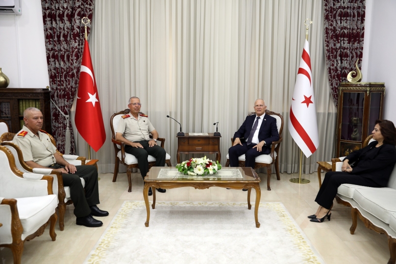 Töre, Tümgeneral Topaloğlu’nu kabul etti