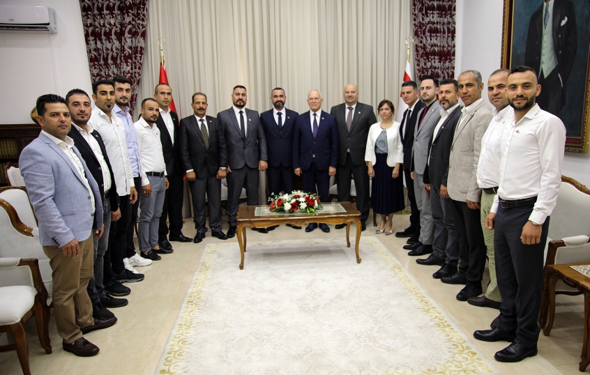 Töre, Toplumsal Yardımlaşma ve Dayanışma Derneği heyetini kabul etti