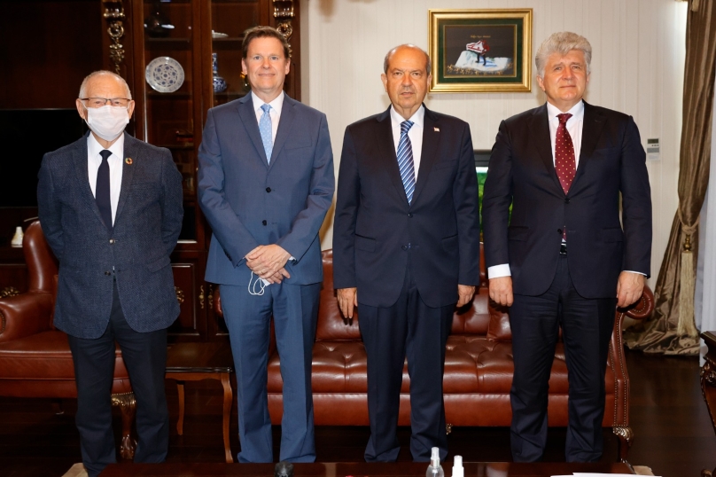 Cumhurbaşkanı Tatar, Kıbrıs Türk tarafının 4 başlıktan oluşan önerileri sunduğunu açıkladı