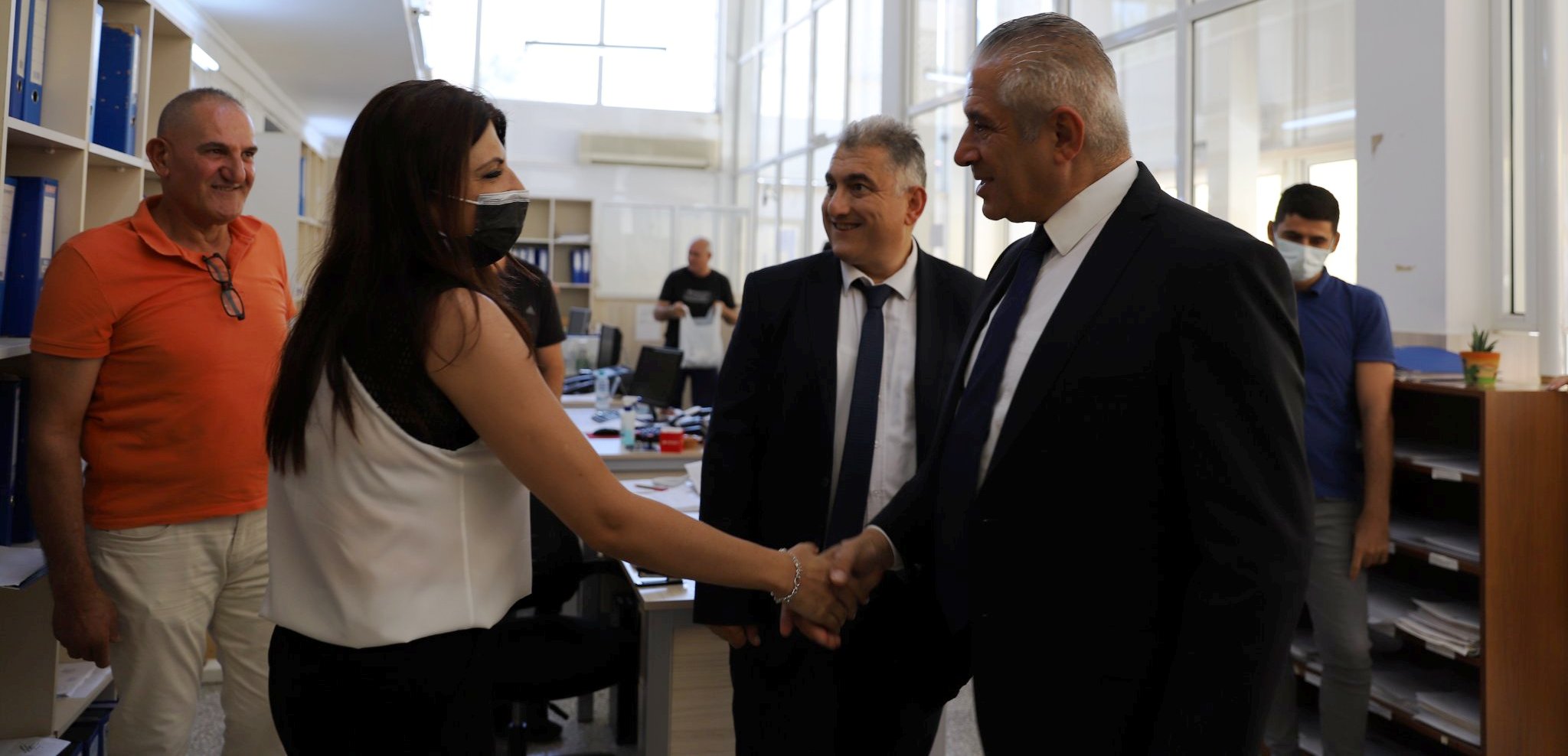 Bakan Taçoy Lefke ve Güzelyurt’ta Bakanlığa bağlı Daireleri ziyaret etti