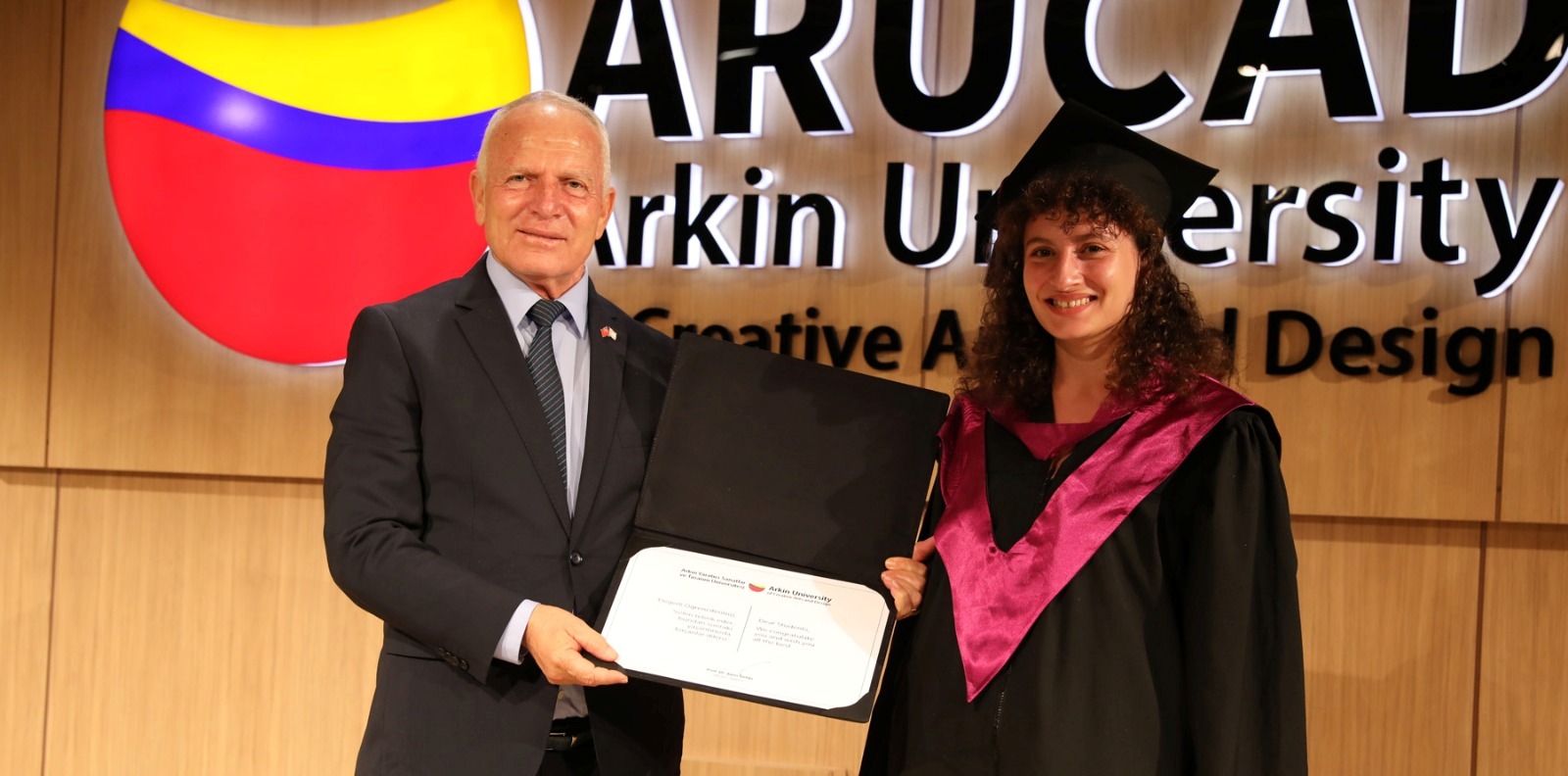 Töre, ARUCAD mezuniyet törenine katıldı