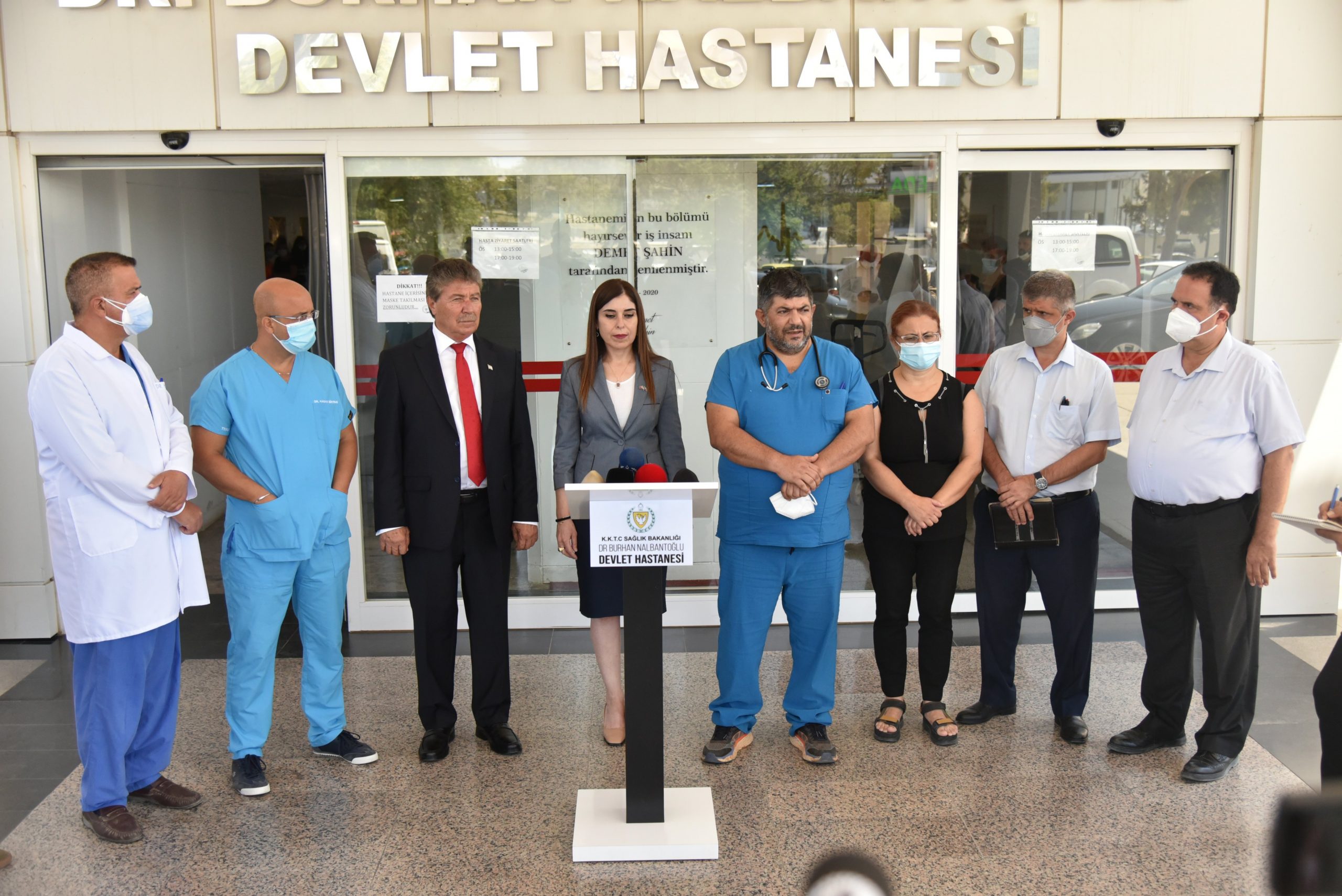 Üstel: Covid-19 konusunda halkımız herhangi bir endişeye kapılmasın