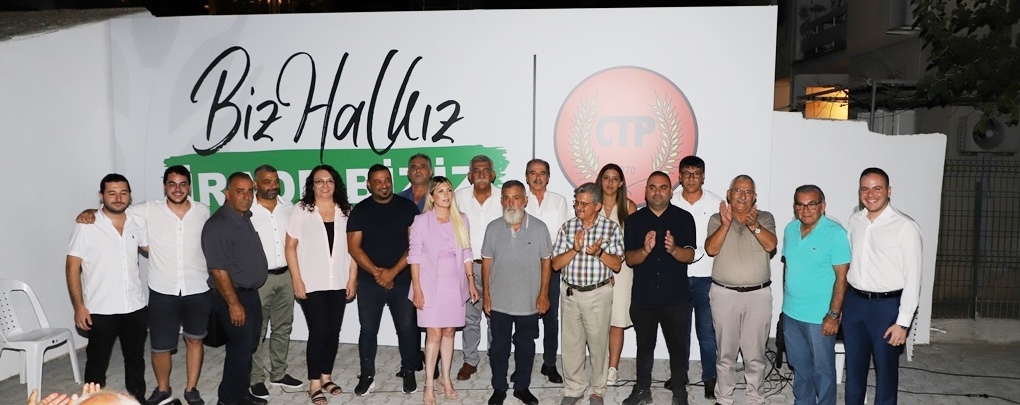 CTP, Lefkoşa İlçe Yönetim Kurulu adayları tanıtıldı.