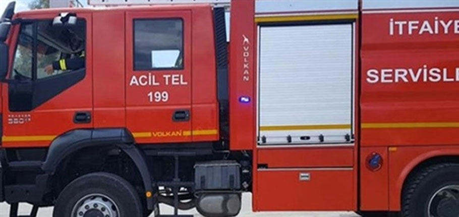 Yenierenköy’de bir evde yangın çıktı