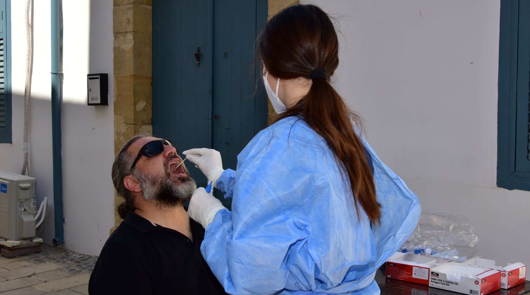 Lefkoşa’da ücretsiz antijen testleri yapılıyor
