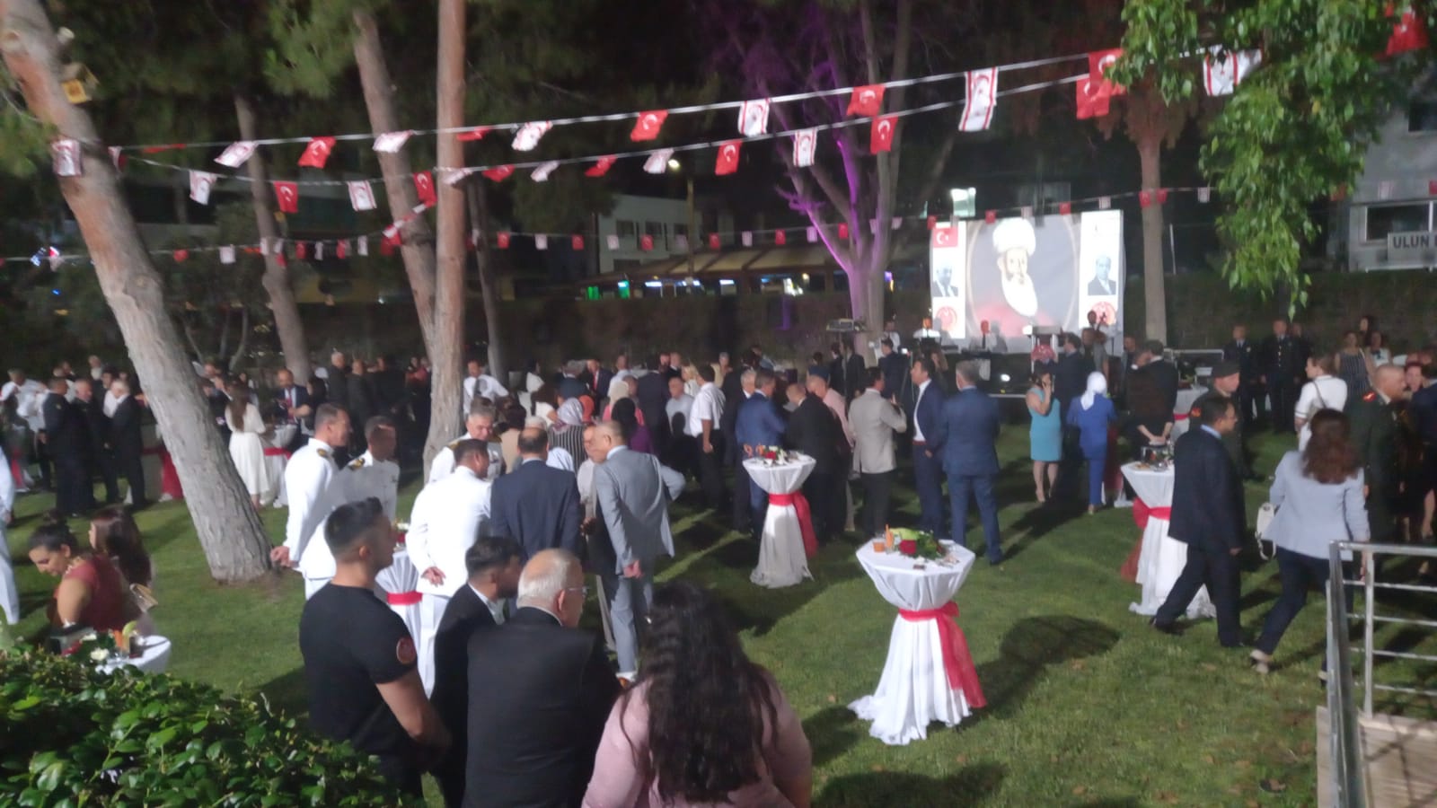 Meclis Başkanı Töre, 20 Temmuz konukları için resepsiyon verdi