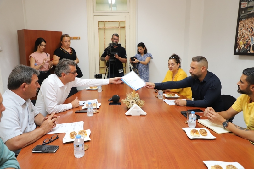 KTÖS, CTP’yi ziyaret ederek AÖA ile ilgili sıkıntılarını dile getirdi