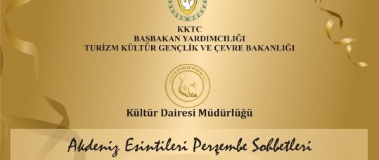 Milli Kütüphane ve ilçe halk kütüphaneleri, Akdeniz Esintileri Perşembe Sohbetleri’ne devam ediyor