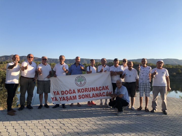 Her Daim Dostlar Derneği, Gönendere göleti ile Çınarlı Kültür Evi’ni ziyaret etti