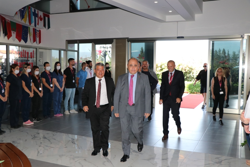 Başçeri KSTU’yu ziyaret etti