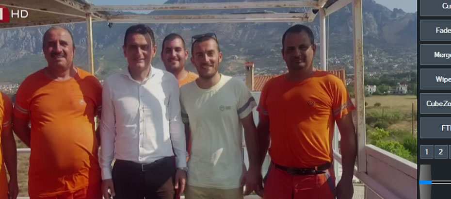 Bakan Oğuz personelle bayramlaştı