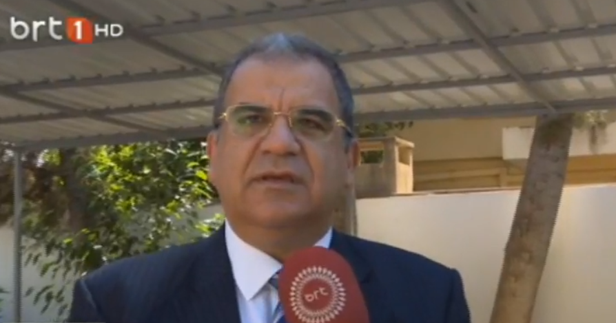 UBP Genel Başkanı Sucuoğlu, parti binasında partililerle bayramlaştı