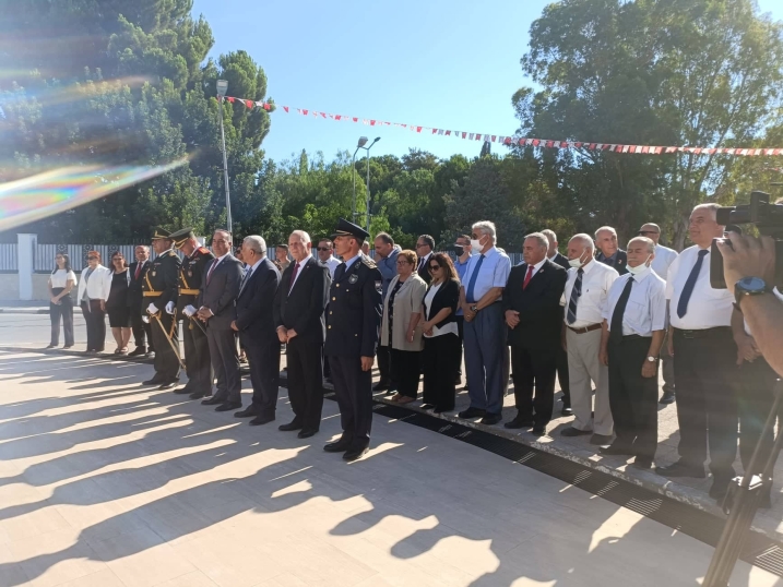 20 Temmuz Barış ve Özgürlük Bayramı… Şehitler Abidesi önünde tören düzenlendi