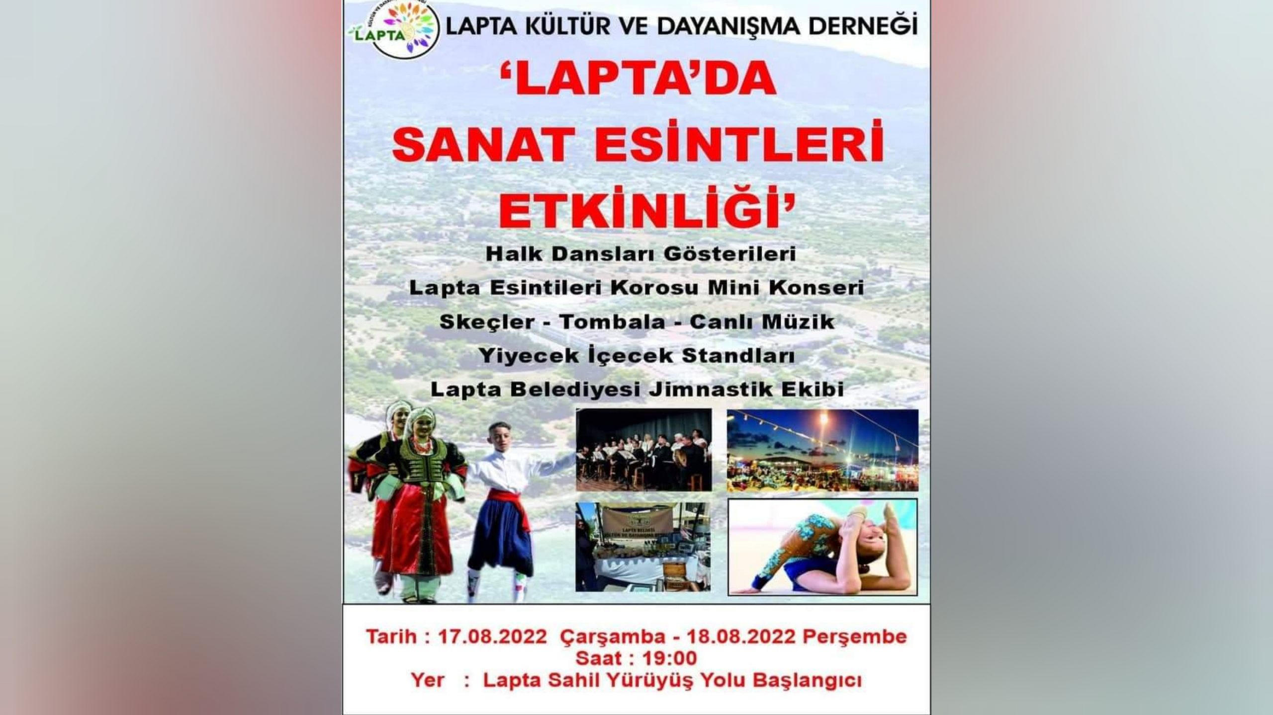 ‘Lapta’da Sanat Esintileri Etkinliğ’i başladı