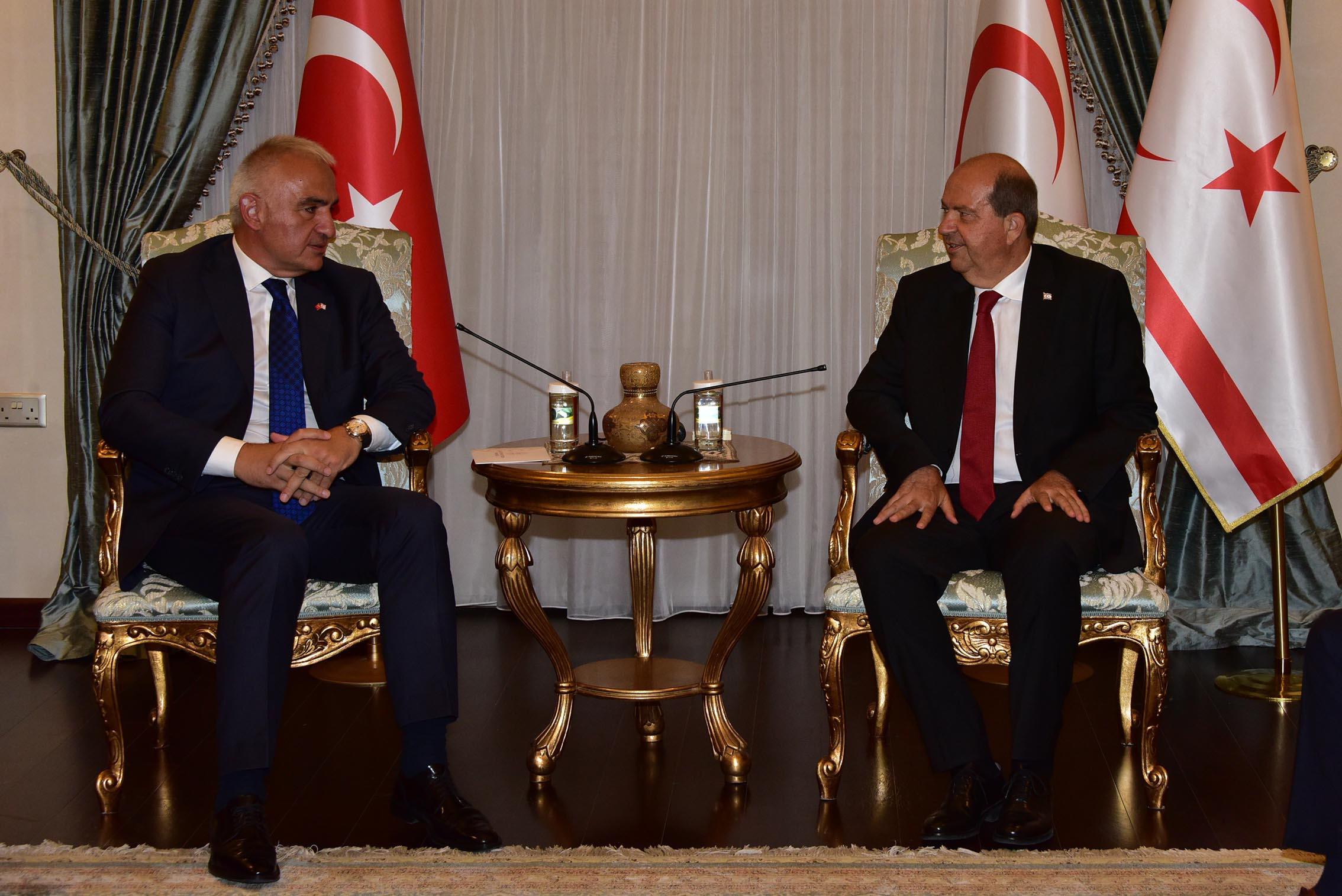 Cumhurbaşkanı Tatar, TC Kültür ve Turizm Bakanı Ersoy’u kabul etti