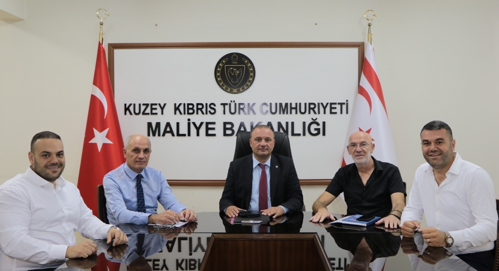 Maliye Bakanı Şan, MASİB heyetini kabul etti