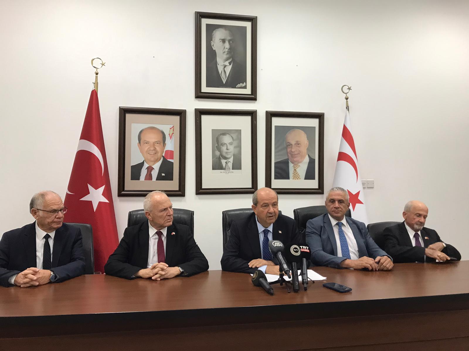 Cumhurbaşkanı Tatar:Kıbrıs Türk halkının haklı davasını farklı toplantılarda dile getirdik