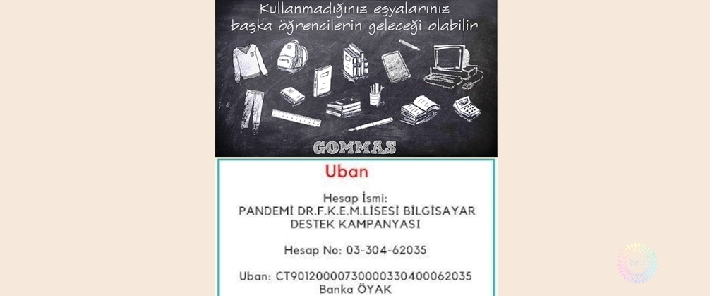 ‘Gommas’ grubu, yeni başlayan eğitim döneminde ihtiyaçlı çocuklarımızın hayatlarına dokunabilmek için kampanya başlattı