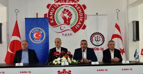 Türk-İş ile  Hür-İş görüştü