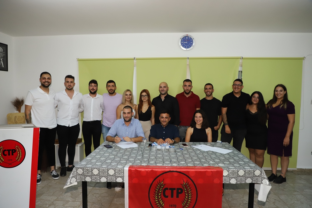 CTP Gençlik Örgütü Lefkoşa İlçe Başkanı İsmail Barbaros oldu
