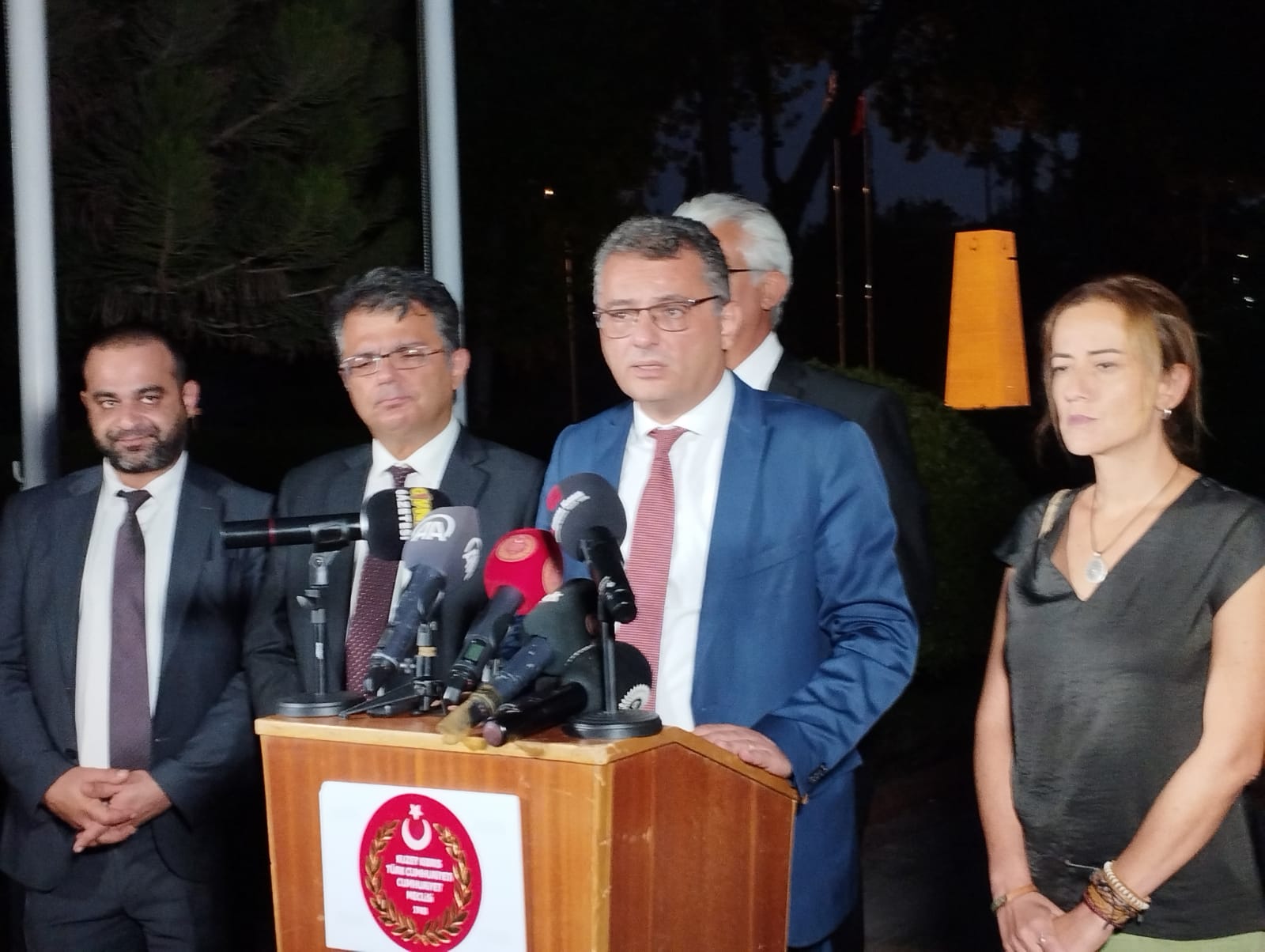 Erhürman: Kapsamlı çözüm müzakerelerinde ortaya konulan şartlar nedeniyle hiçbir zemin olmayacağını bu toplantıda belirttik