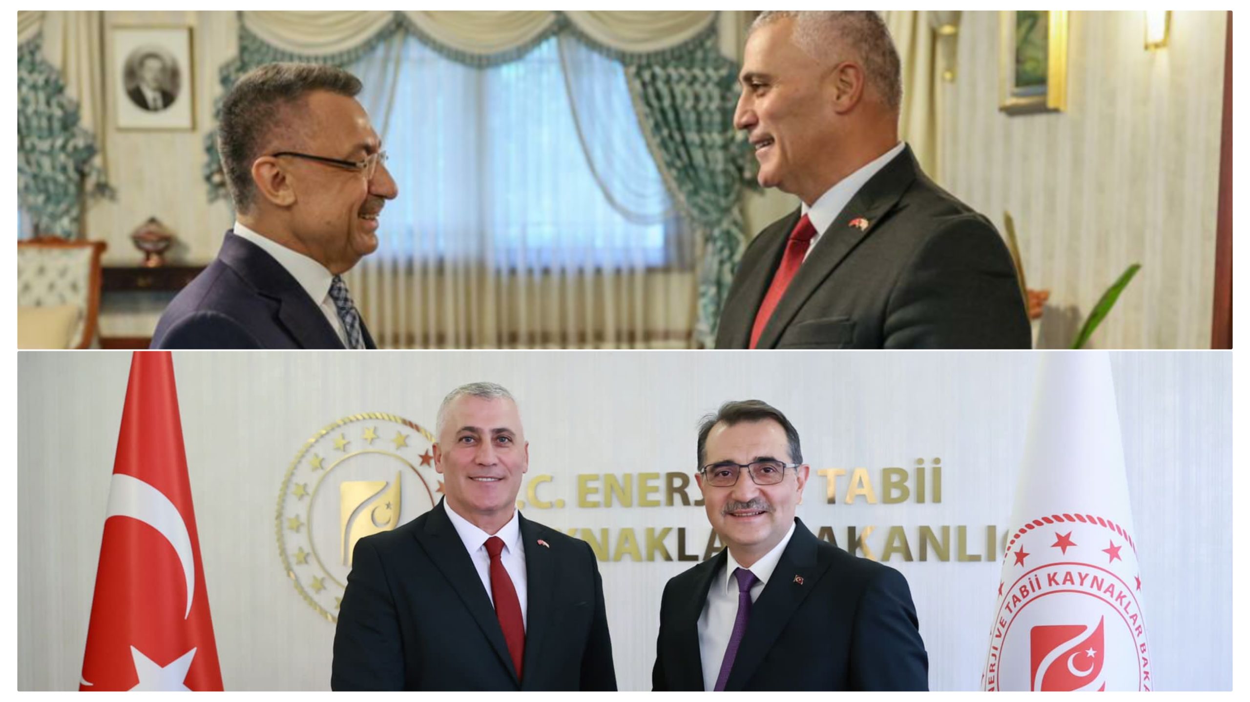 Amcaoğlu’ndan Oktay ve Dönmez’e teşekkür