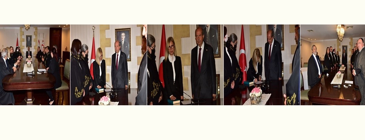 Yüksek Mahkeme yargıçlığına atanan Duatepe, Cumhurbaşkanı Tatar huzurunda yemin etti