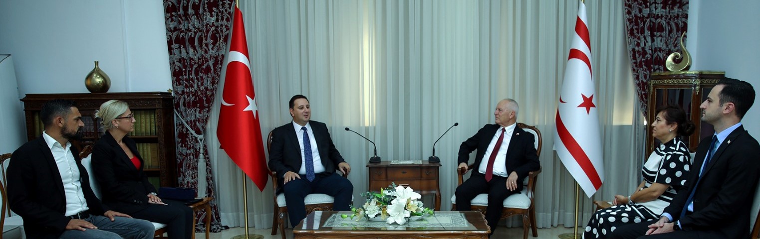 Töre, Makedonya Türk Hareket Partisi Genel Başkanı İbrahim’i kabul etti