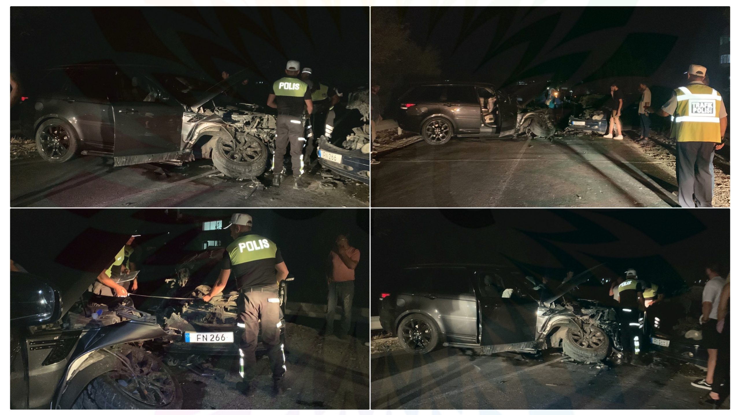Girne-Güzelyurt anayolunda feci kaza…Araç sürücüsü aranıyor
