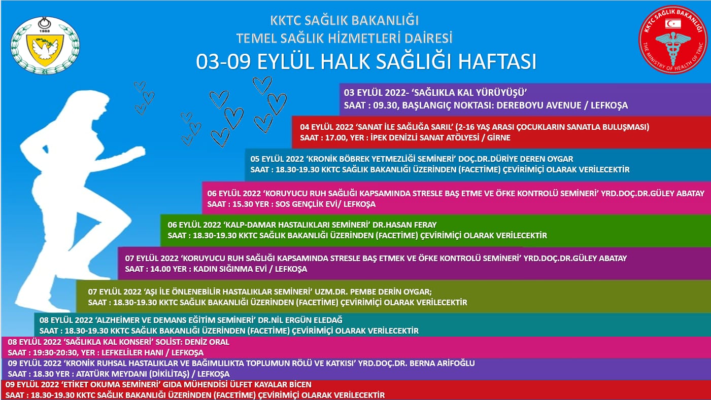 Sağlık Bakanlığı, Halk Sağlığı Haftası dolayısıyla etkinlikler düzenleyecek
