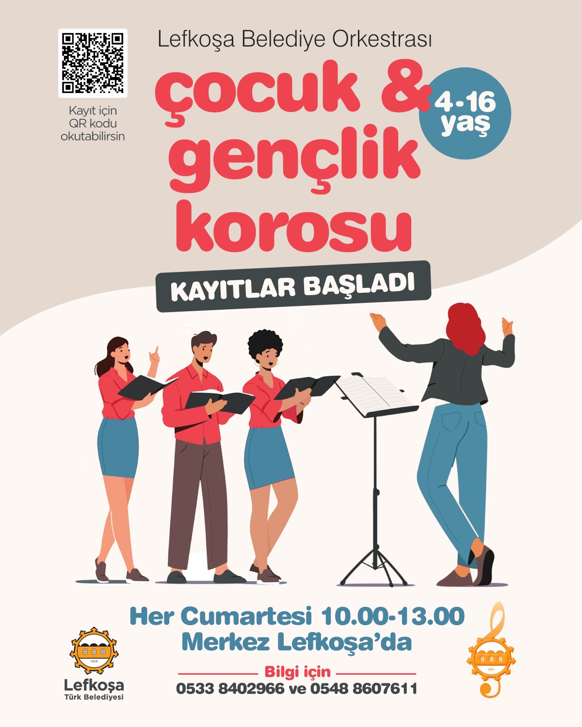 LBO Çocuk ve Gençlik Korosu kayıtları başladı