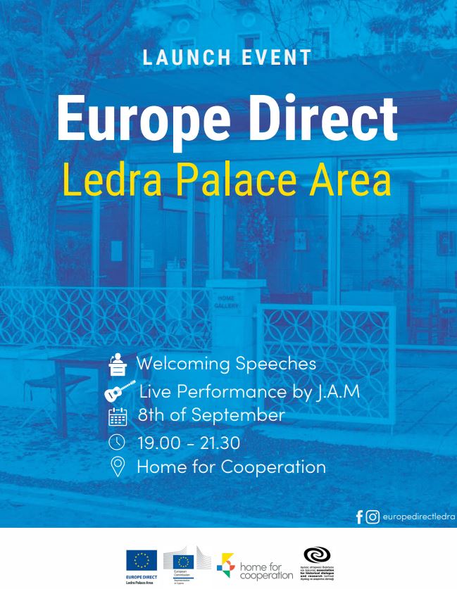 Europe Direct Ledra Palas Bölgesi Perşembe akşamı halka tanıtılacak