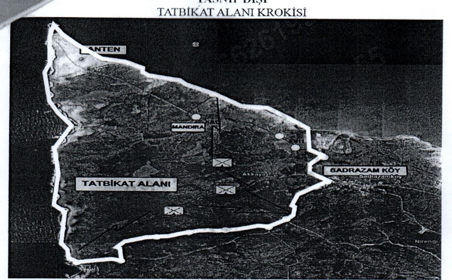 Ateşli tatbikat nedeniyle “tehlikeli bölge” olarak belirlenen yerler duyuruldu