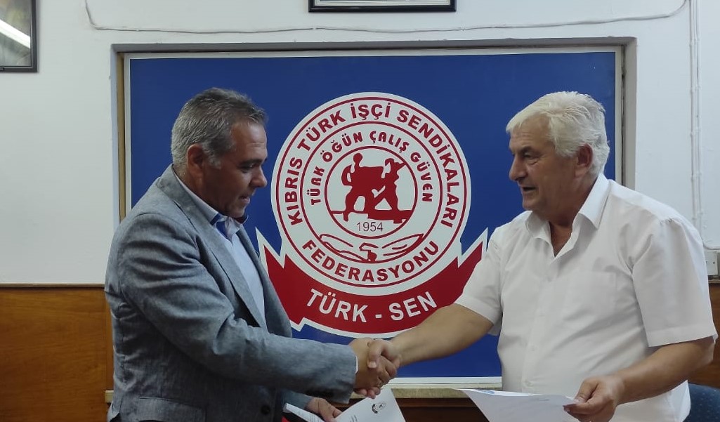 TÜRK-SEN ve SEK yetkilileri bir araya geldi