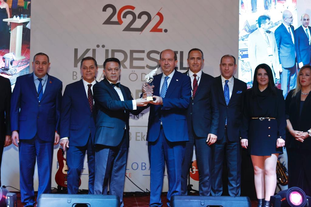 Cumhurbaşkanı Tatar’a Küresel Diplomasi Ödülü verildi
