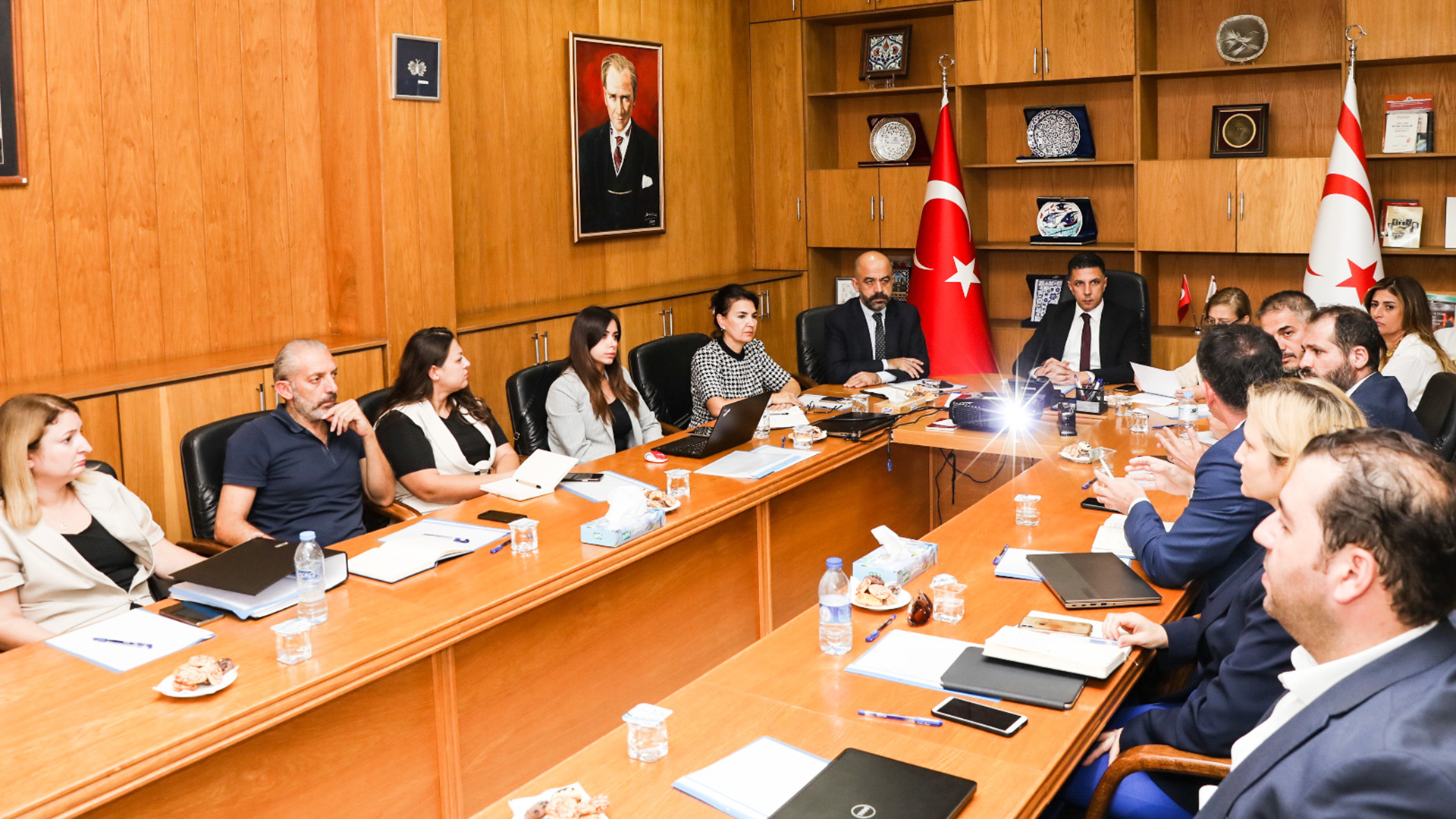 Türkiye Cumhuriyeti finans desteği ile yürütülen e- devlet projeleri yerinde incelendi