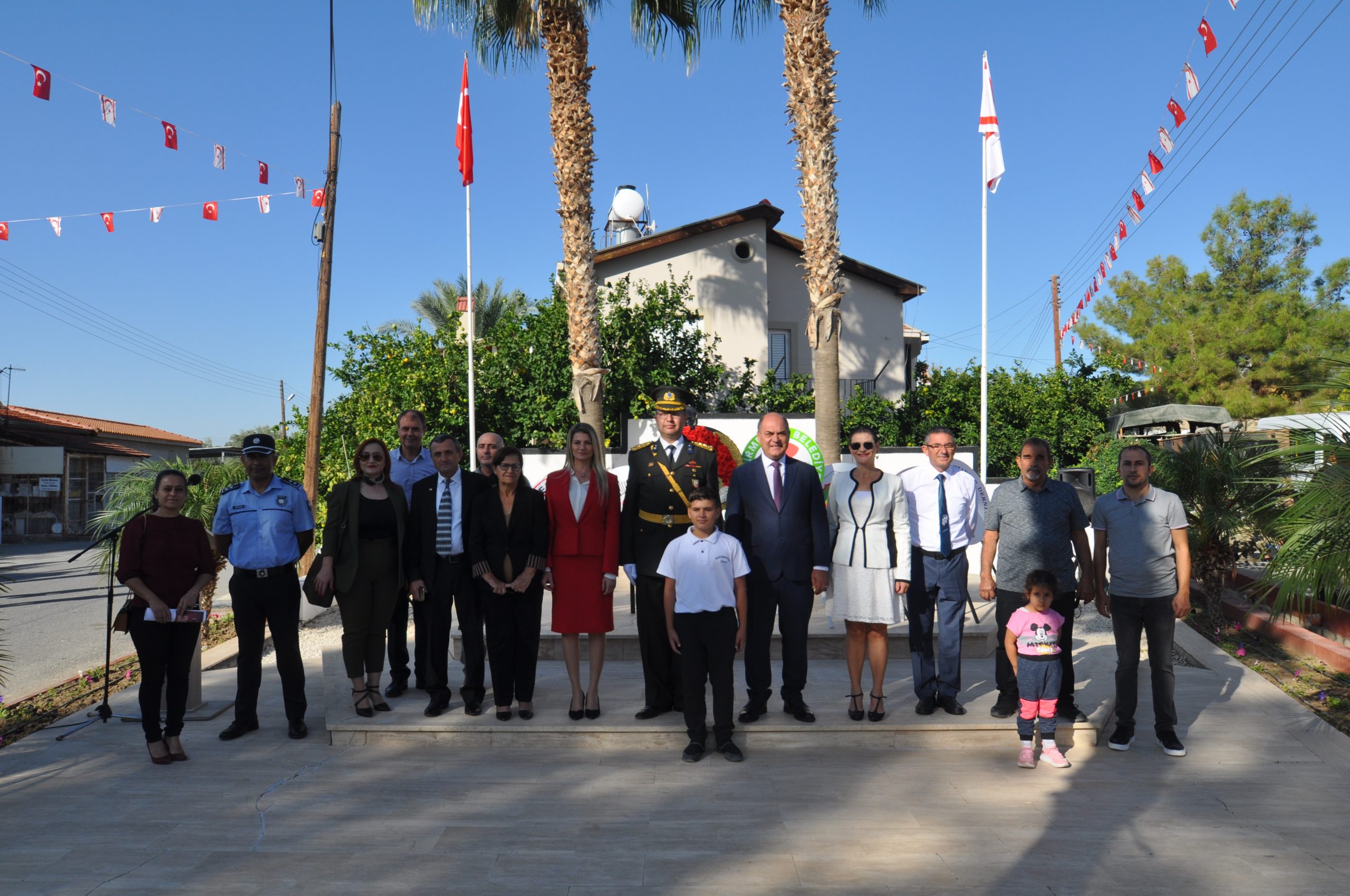 29 Ekim Cumhuriyet Bayramı nedeniyle Değirmenlik’te tören