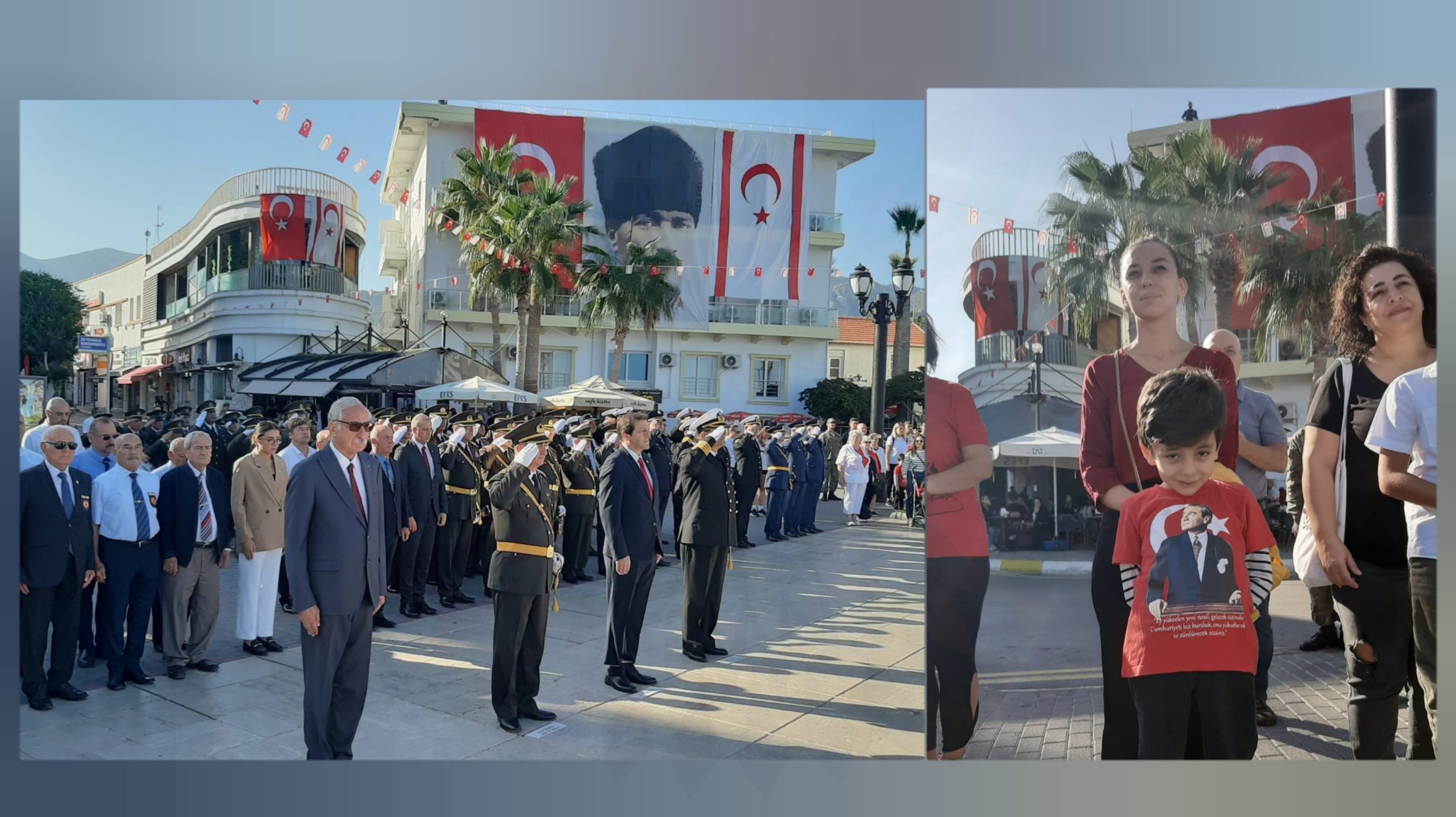 29 Ekim Cumhuriyet Bayramı Girne’de kutlandı