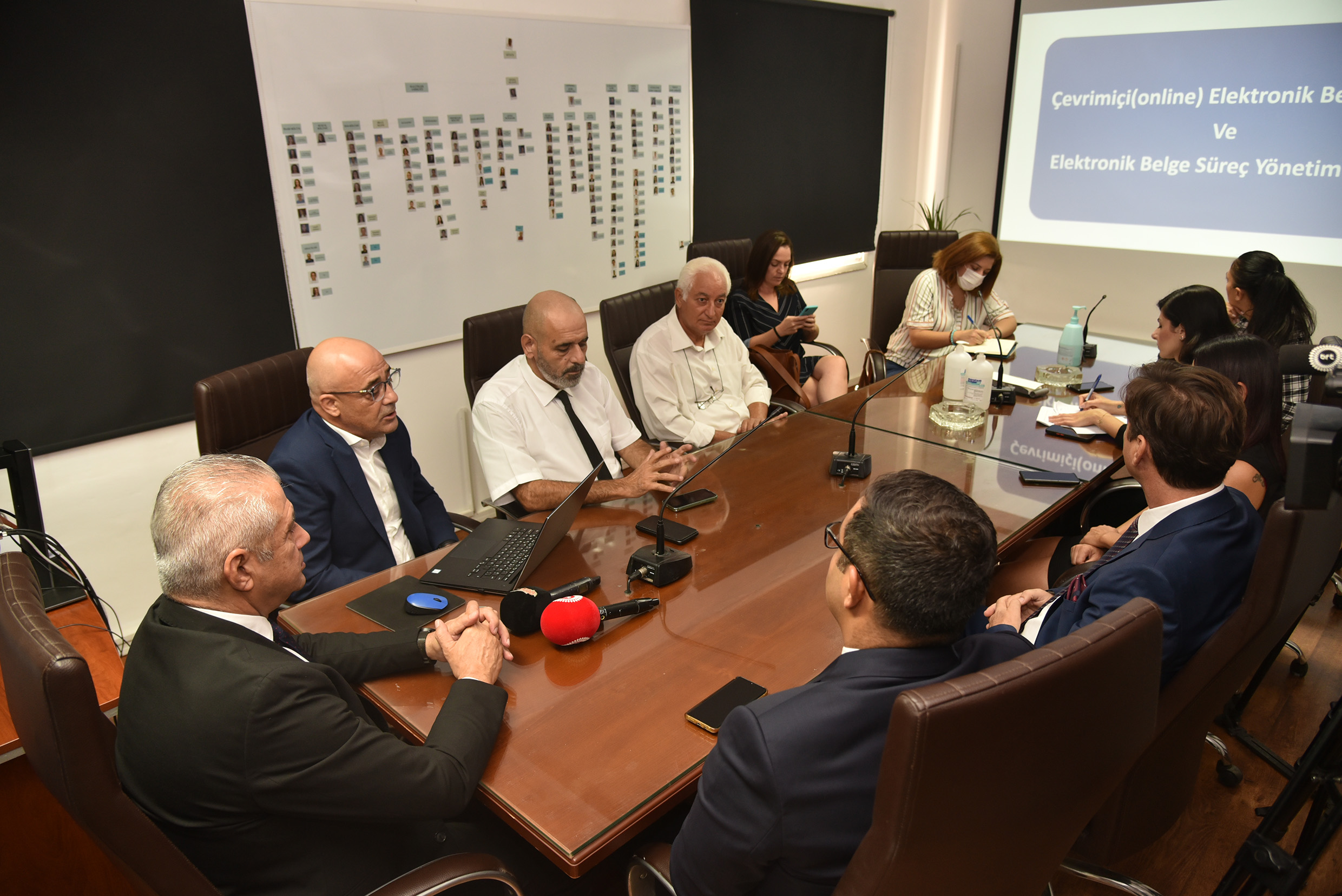 Çevrimiçi (online) Elektronik Belge Talep ve Elektronik Belge Süreç Yönetim Sistemi tanıtıldı